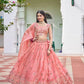 Gold Crush Embroidered Lehenga Set