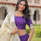 Gold Crush Embroidered Lehenga Set