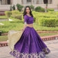 Gold Crush Embroidered Lehenga Set