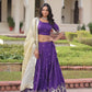 Gold Crush Embroidered Lehenga Set