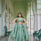 Gold Crush Embroidered Lehenga Set
