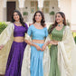Gold Crush Embroidered Lehenga Set