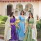 Gold Crush Embroidered Lehenga Set