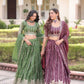 Gold Crush Embroidered Lehenga Set