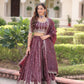 Gold Crush Embroidered Lehenga Set