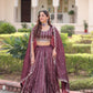 Gold Crush Embroidered Lehenga Set