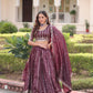 Gold Crush Embroidered Lehenga Set