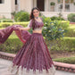 Gold Crush Embroidered Lehenga Set