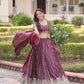 Gold Crush Embroidered Lehenga Set