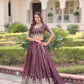 Gold Crush Embroidered Lehenga Set