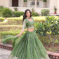 Gold Crush Embroidered Lehenga Set