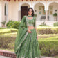 Gold Crush Embroidered Lehenga Set