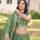 Gold Crush Embroidered Lehenga Set