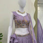 Gold Crush Embroidered Lehenga Set