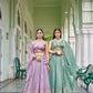 Gold Crush Embroidered Lehenga Set