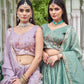 Gold Crush Embroidered Lehenga Set