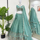 Gold Crush Embroidered Lehenga Set