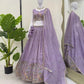 Gold Crush Embroidered Lehenga Set