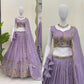 Gold Crush Embroidered Lehenga Set