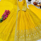 Golden Crush Sequin Gown