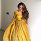 Golden Crush Sequin Gown