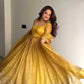 Golden Crush Sequin Gown