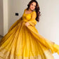 Golden Crush Sequin Gown