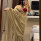 Golden Glow G Mee Satin Silk Saree for Festive and Party Wear
