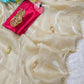 Golden Glow G Mee Satin Silk Saree for Festive and Party Wear