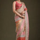 Goldy Silk Printed Saree with Zari & Sequins Embroidery