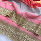 Goldy Silk Printed Saree with Zari & Sequins Embroidery