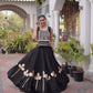 Gota Patti Mirror Crop Lehenga