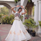 Gota Patti Mirror Crop Lehenga
