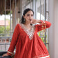 Gota Patti Peplum Lehenga