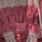 Graceful Chanderi Silk Anarkali Gown Set for Festive and Wedding Wear