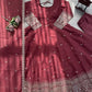 Graceful Chanderi Silk Anarkali Gown Set for Festive and Wedding Wear