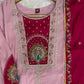 Graceful Roman Silk Anarkali Kurti Set for Festive and Wedding Wear