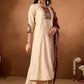 Graceful Roman Silk Anarkali Kurti Set for Festive and Wedding Wear