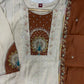 Graceful Roman Silk Anarkali Kurti Set for Festive and Wedding Wear