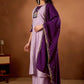 Graceful Roman Silk Anarkali Kurti Set for Festive and Wedding Wear