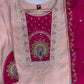 Graceful Roman Silk Anarkali Kurti Set for Festive and Wedding Wear