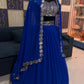 Grand Faux Georgette Sequins Work Lehenga Choli Set for Wedding and Festive Wear