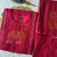 Hand Block Printed Cotton Kurta Set With Dupatta