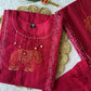 Hand Block Printed Cotton Kurta Set With Dupatta