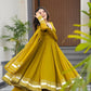 Hand Gotta Work Faux Georgette Anarkali Palazzo Set