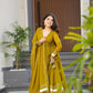 Hand Gotta Work Faux Georgette Anarkali Palazzo Set