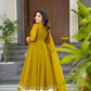 Hand Gotta Work Faux Georgette Anarkali Palazzo Set