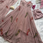 Handpainted Georgette Anarkali Suit Set for Festive and Elegant Wear