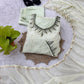Handwork Embroidered Georgette Gown Set with Dupatta and Pant for family functions