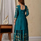 Heavy Chinnon Silk Embroidered Lehenga Set